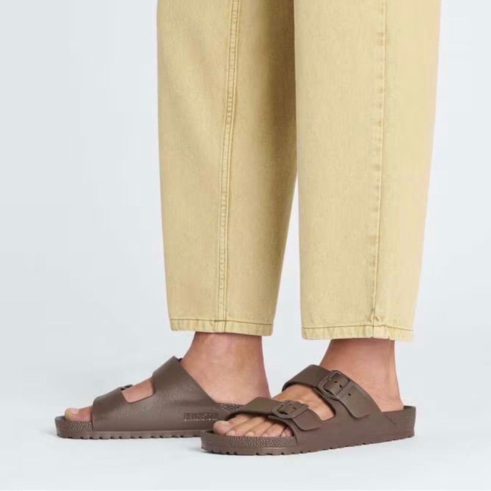 Birkenstock Eva in “Roast” Brown, Double Strap Sandals Size 38 (US 7.5) - Picture 6 of 14